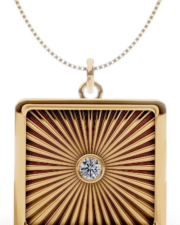 Art deco přívěsek