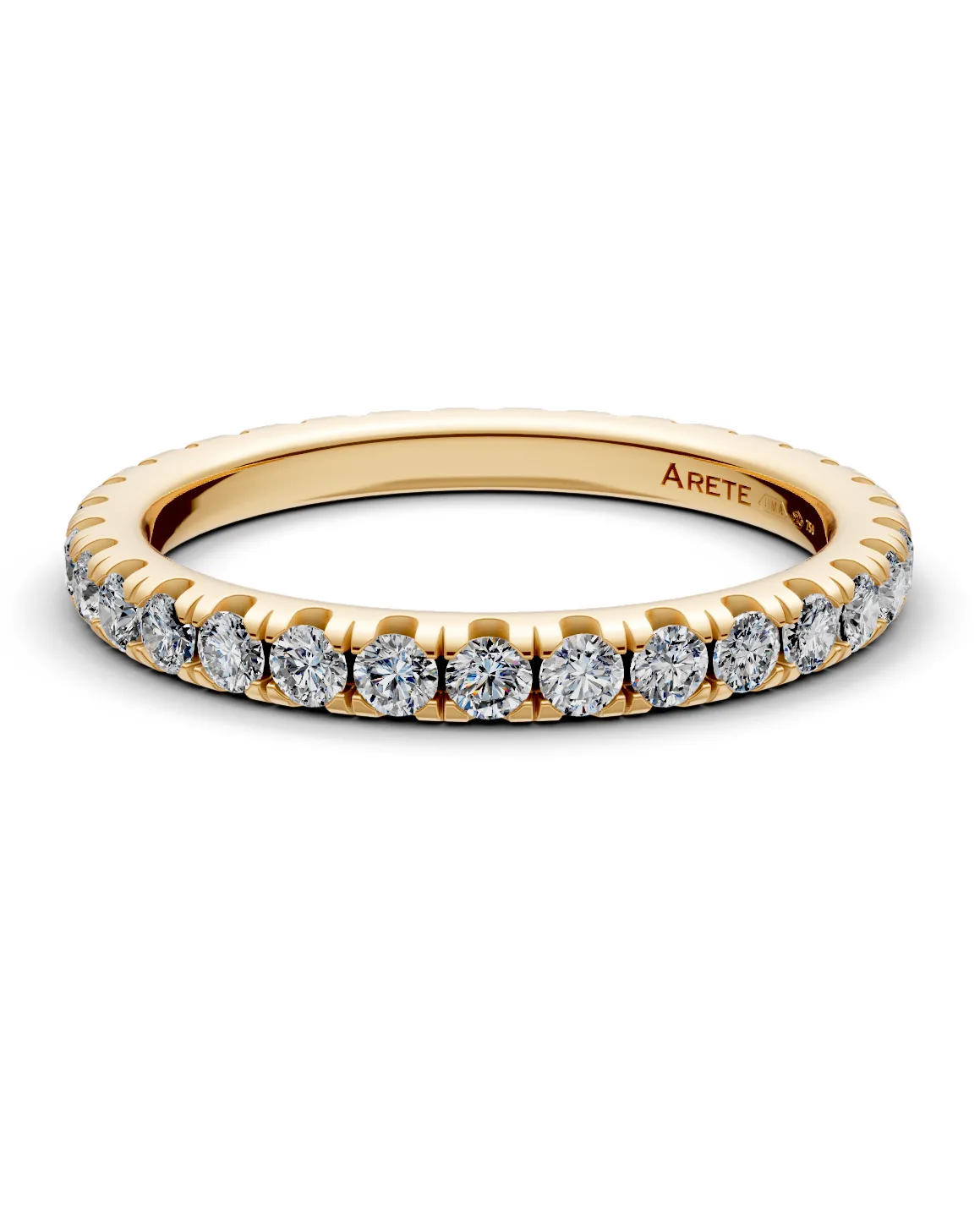 Pavé eternity prsten
