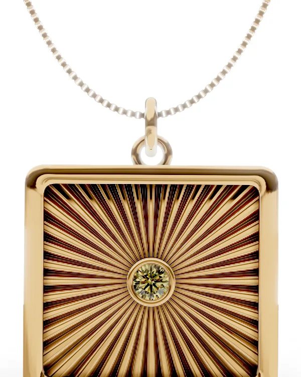 Art deco přívěsek