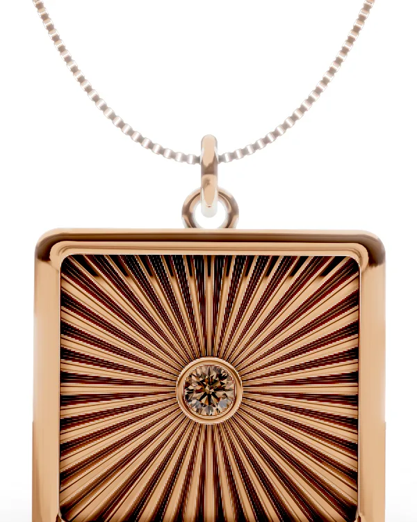 Art deco přívěsek
