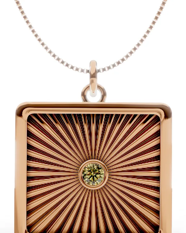 Art deco přívěsek