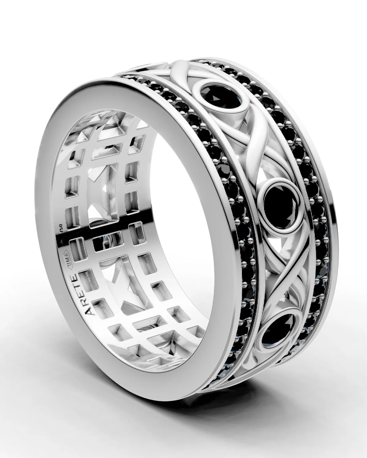 Netradiční eternity prsten